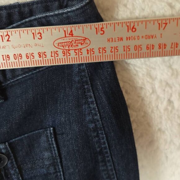 Ann Taylor LOFT Women's High Rise Curvy Fit Flare Denim Jeans Blue Size 4 - Picture 2 of 7